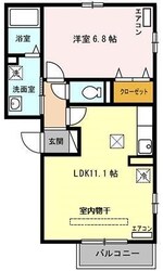 リレント西宮北口の物件間取画像